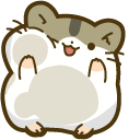 Cute Hamster Smiles cursor