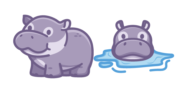 Cute Hippo