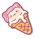 Cute Ice Cream Cat and Donut Cat pointer