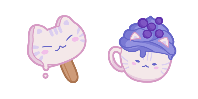 Cute Ice Cream Cats