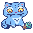 Cute KPop Demon Hunters Derpy Tiger cursor