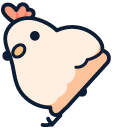 Cute Magical Chicken pointer