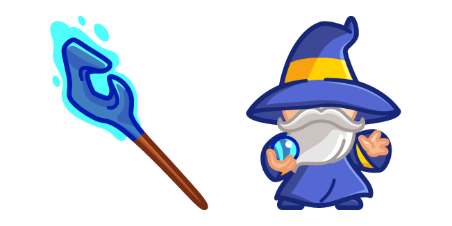 Cute Magician and Staff