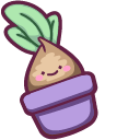 Cute Mandragora in Plant Pot pointer