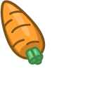 Cute Milk Bear and Carrot pointer