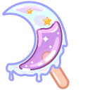 Cute Moon and Cosmic Planet Popsicles pointer