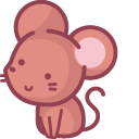 Cute Mouse and Cheese cursor