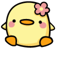 Cute Mr and Mrs Chickens cursor