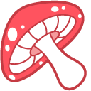 Cute Mushroom and Mushroom Cow pointer