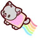 Cute Nyan Cat pointer