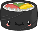 Cute Onigiri and Makizushi cursor