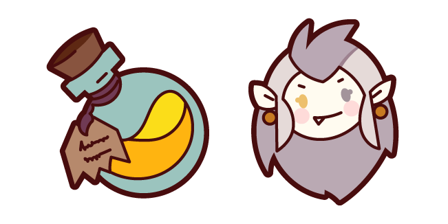 Cute Owl House Eda Clawthorne and Potion