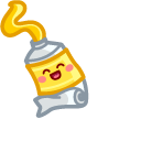 Cute Paint Tube cursor