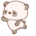 Cute Panda with Bamboo pointer