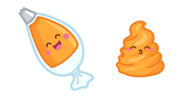 Cute Pastry Bag and Cream