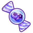 Cute Peach and Blueberry Candies cursor