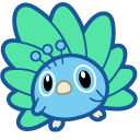 Cute Peacock cursor