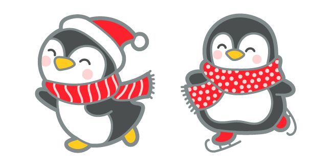 Cute Penguin in Scarf