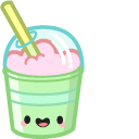 Cute Piece of Cake and Frosted Lemonade cursor