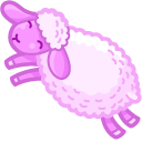 Cute Pink Sheep pointer