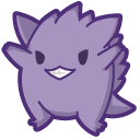 Cute Pokemon Gengar and Haunter pointer