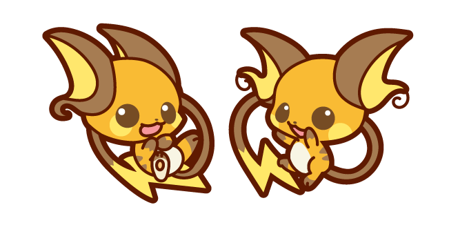 Cute Pokemon Raichu