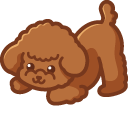 Cute Poodle Dog cursor
