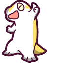 Cute Positive Gecko cursor