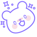 Cute Purple Polar Bear pointer