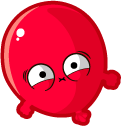 Cute Red Balloon cursor