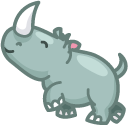 Cute Rhinoceros pointer