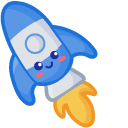 Cute Rocket and UFO pointer