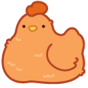 Cute Rooster and Chicken cursor