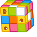 Cute Rubik's Cube pointer