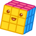 Cute Rubik's Cube cursor