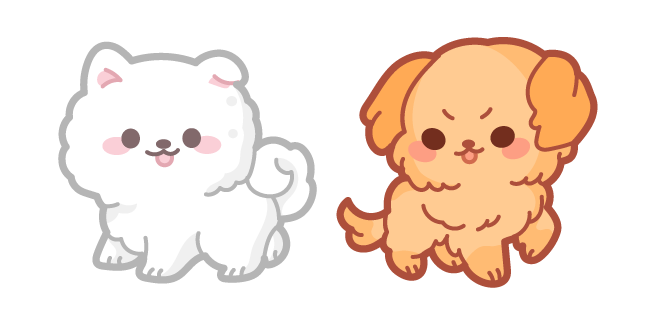 Cute Samoyed Retriever Puppies