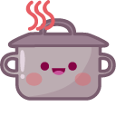 Cute Saucepan and Oven Glove cursor