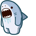 Cute Shark and Lollipop cursor