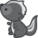 Cute Skunk pointer