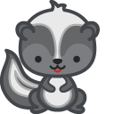 Cute Skunk cursor