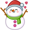 Cute Snowman cursor