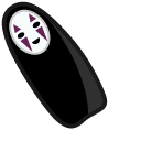 Cute Spirited Away No-Face pointer