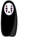 Cute Spirited Away No-Face cursor