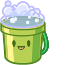 Cute Sponge and Bucket cursor