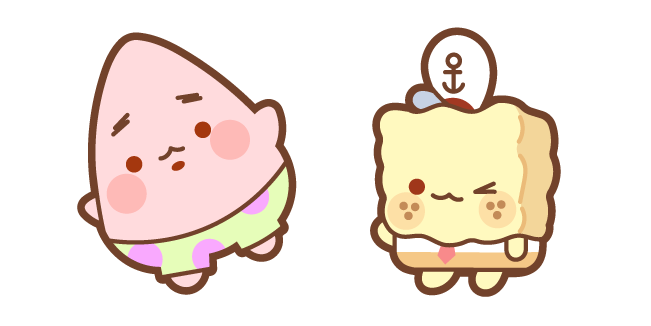 Cute SpongeBob and Patrick