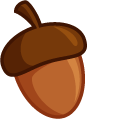 Cute Squirrel and Acorn pointer