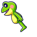 Cute Standing Frog pointer