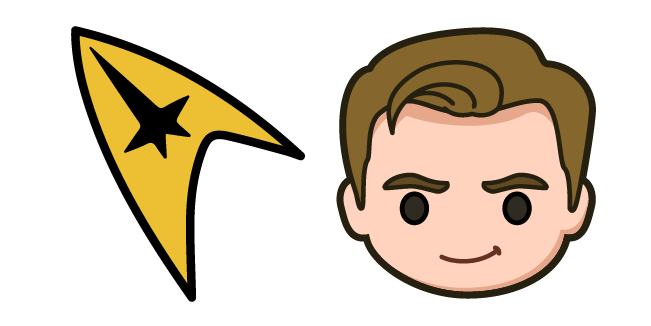Cute Star Trek Chibi James T. Kirk 