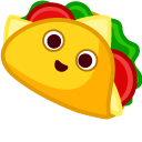 Cute Taco and Sauce cursor