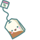 Cute Tea Bag and Cup of Tea pointer